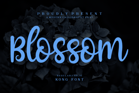 Blossom: The Playful Handwritten Font for Creative Projects