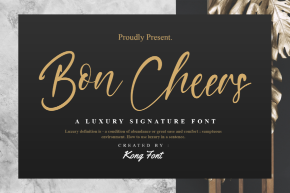 Bon Cheers: A Playful Script Font for Creative Projects