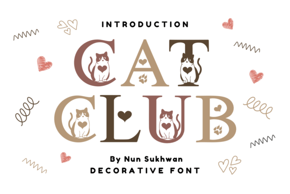 Cat Club: A Handwritten Font for Creative and Personal Projects