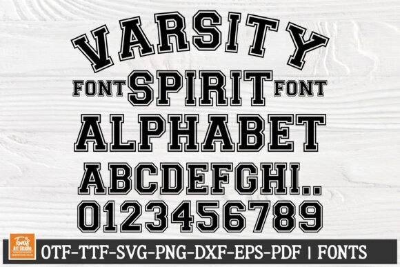 Create Bold Varsity Spirit Designs with This Premium Typeface