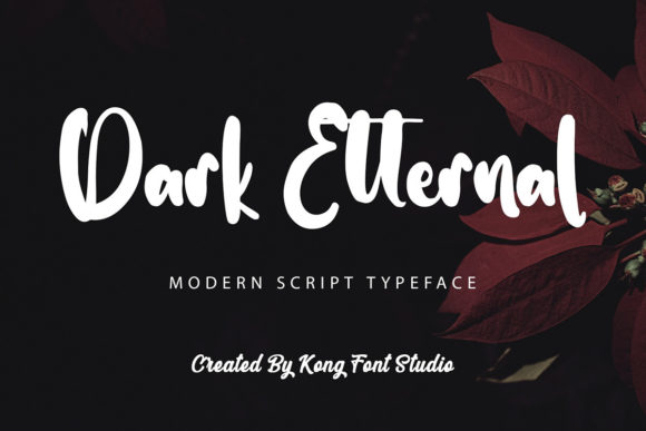 Dark Ethernal: A Playful Handwritten Font for Modern Designs