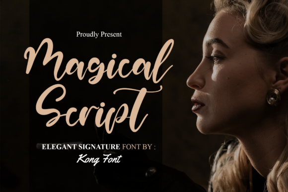 Discover the Playful Charm of Magical Script Font