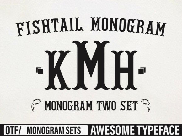 Discovering the Fishtail Monogram Typeface