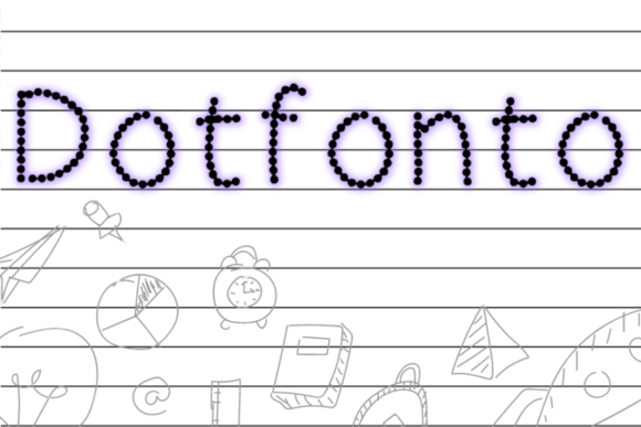 Dotfonto: The Creative Dotted Font for Modern Projects