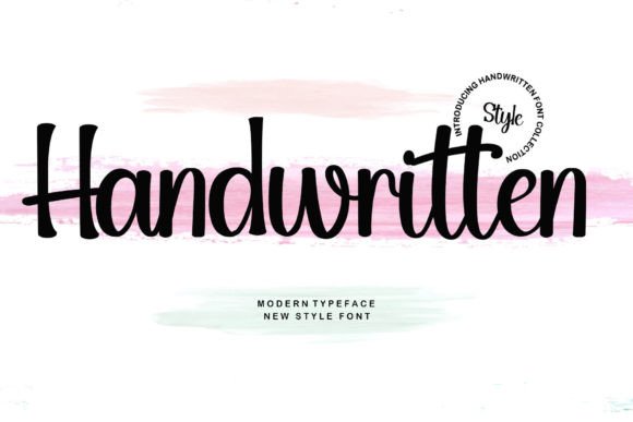 Handwritten: A Font That Blends Classic Calligraphy with Modern Style