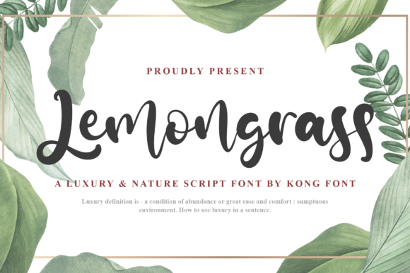 Lemongrass: A Playful Script for Creative Designers