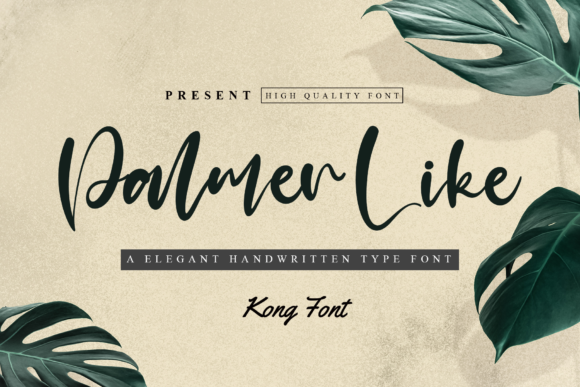 Palmer Like: A Modern Handwritten Script for Designers