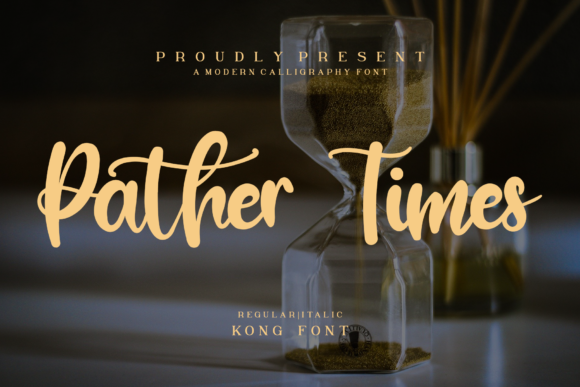 Pather Times: A Modern Script Font for Creative Projects