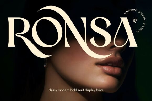 Ronsa: A Bold Serif for Premium Design