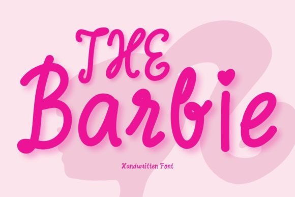 The Barbie Font: A Playful Handwritten Typeface for Creative Projects